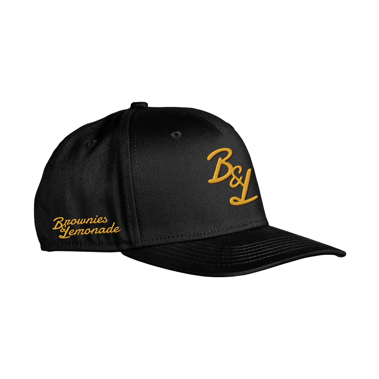 B&L Black & Gold Logo Hat
