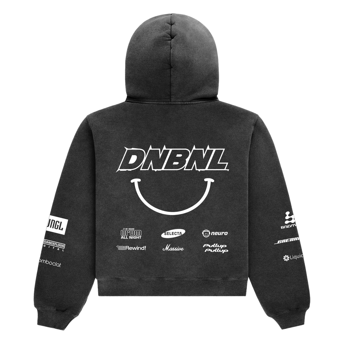 DNBNL Logo Flip Hoodie (PREORDER)