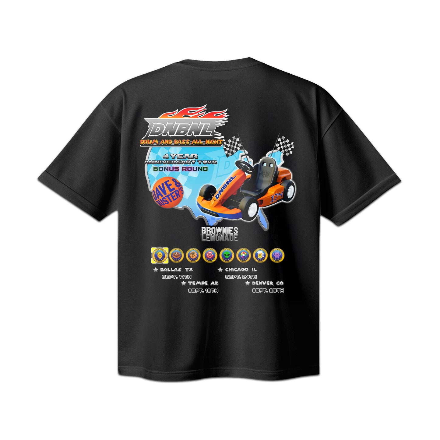DNBNL Tour Tee - Bonus Round