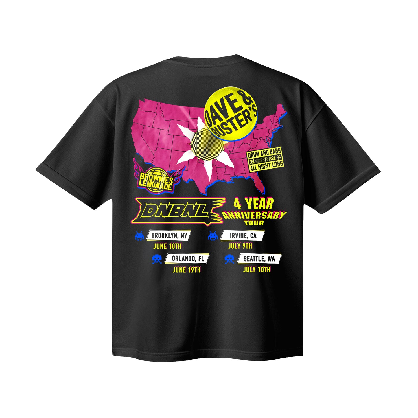 DNBNL Tour Tee - Phase 1