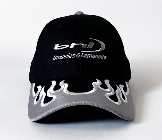 B&L Flame Hat - Gray