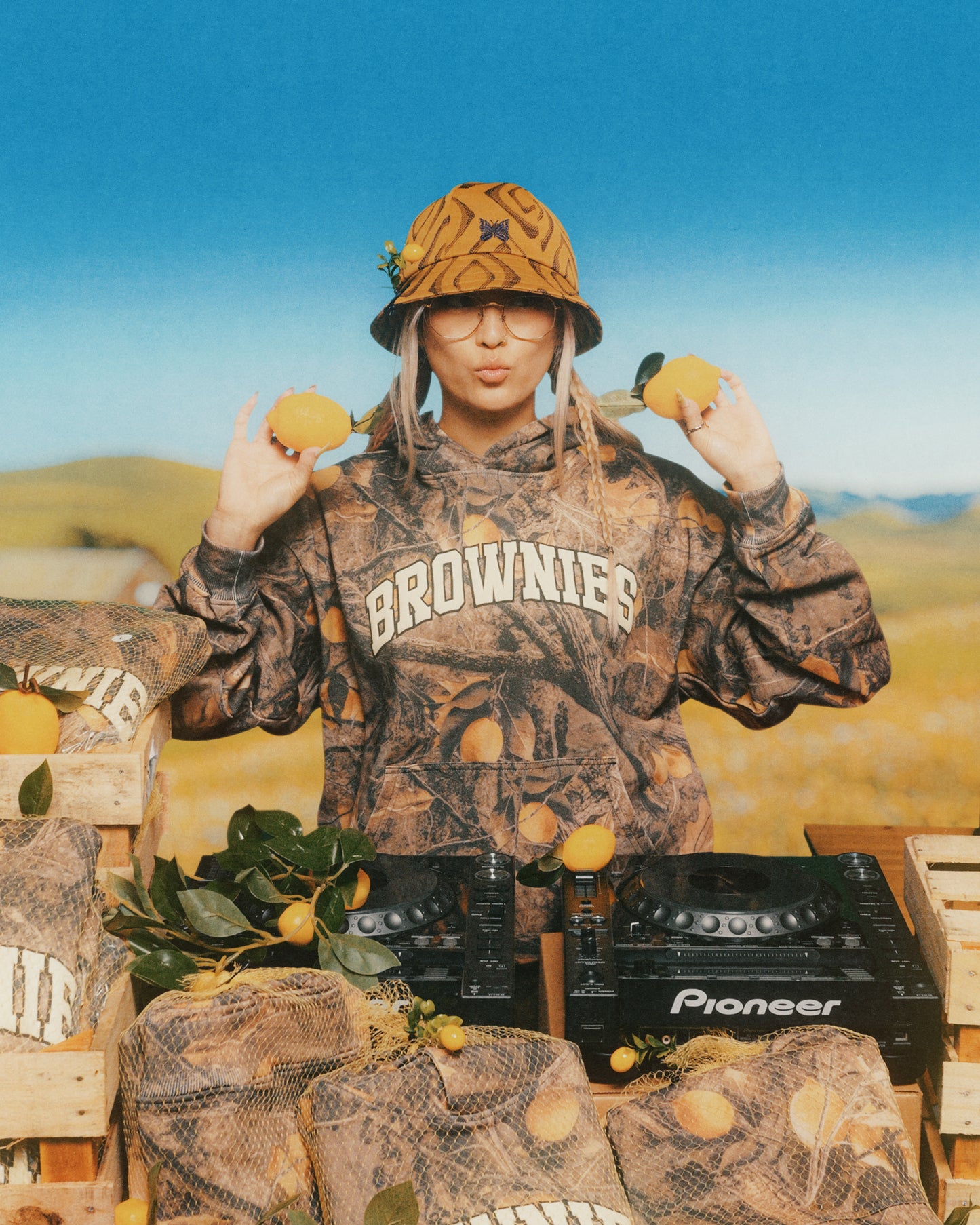 LEMONTREE Camo Hoodie