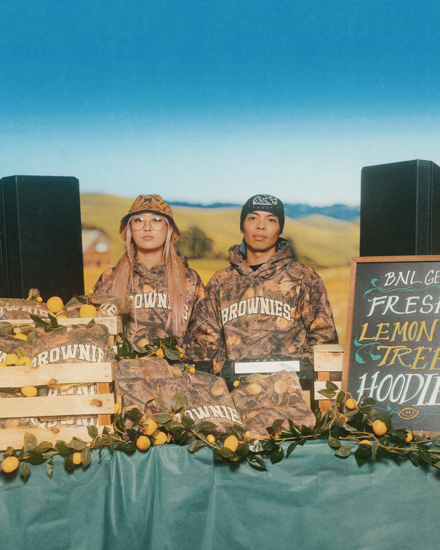 LEMONTREE Camo Hoodie