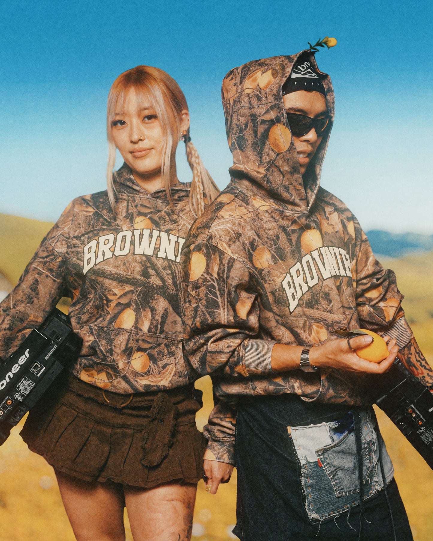 LEMONTREE Camo Hoodie